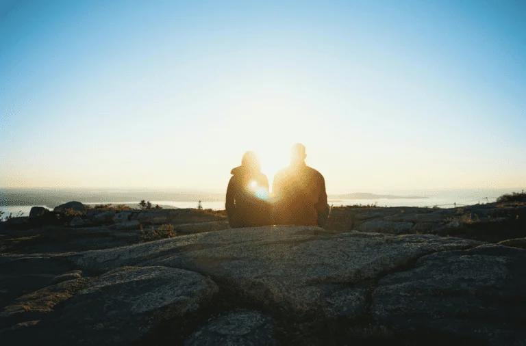 Man and woman viewing a lake How Quitting Porn Helped My Marriage